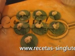 Tortelli verdi ripieni di formaggio di fossa, radicchio rosso e noci